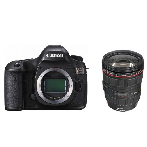 Máy Ảnh Canon EOS 5DS Body (NK) + EF24-105mm F4 L IS II USM (nhập khẩu)