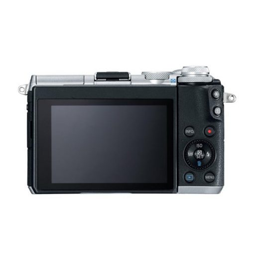 Máy Ảnh Canon EOS M6 Kit EF-M15-45mm F3.5-6.3 IS STM/ Bạc