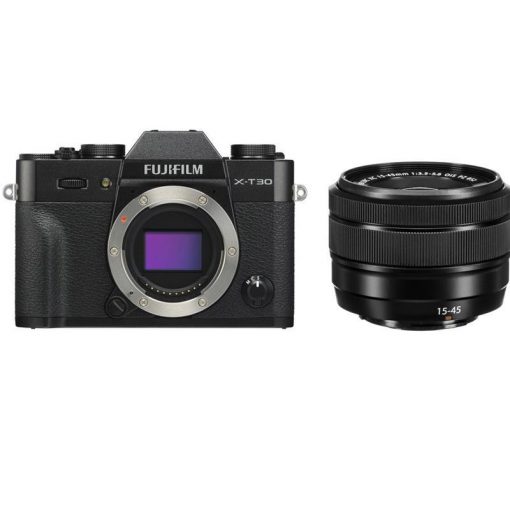 Máy Ảnh Fujifilm X-T30 Kit XC15-45 MM F 3.5.5.6 OIS PZ (Đen)