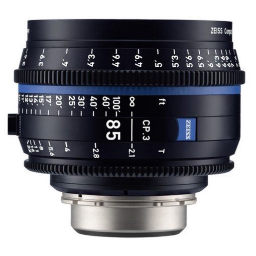 Ống Kính ZEISS Compact Prime CP.3 85mm T2.1 (PL Mount, Meters)